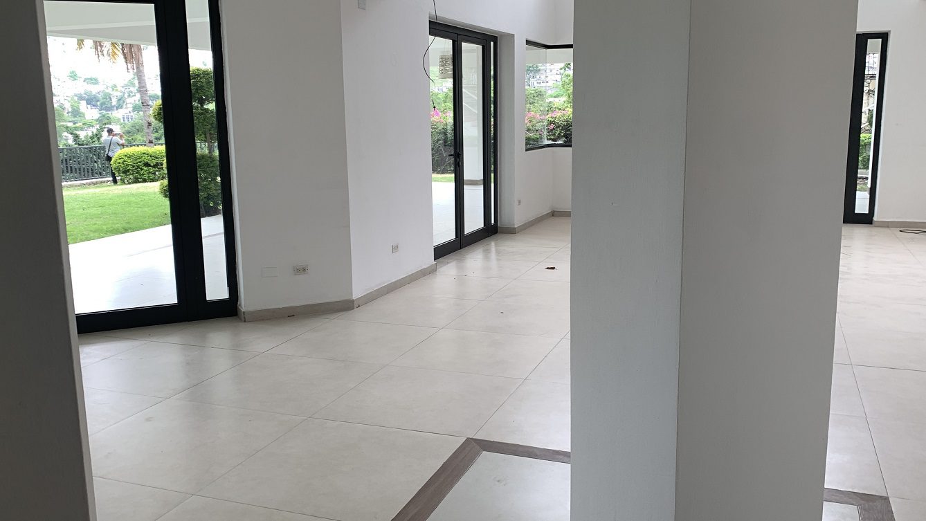 Newly Renovated FURNISHED MEGA LUXURY HOUSE for SALE, Juvenat (Yards from Karibe Hotel), Petion-Ville, Haiti – 4 Spacious Bedrooms, 3 1/2 Baths, Brand New Modern Furniture & Appliances,  Contemporary Island Kitchen, Manicured Backyard, Space for Sparkling Swimming Pool, 24/7 Robust Solar-Powered Electricity, Backup Generator, Security Guards on Rotation, WiFi/Internet, Servant Quarter, 10+ Parking Spaces, Lots of Greenery, Fruit, Vegetable, Tropical Trees, and More…
