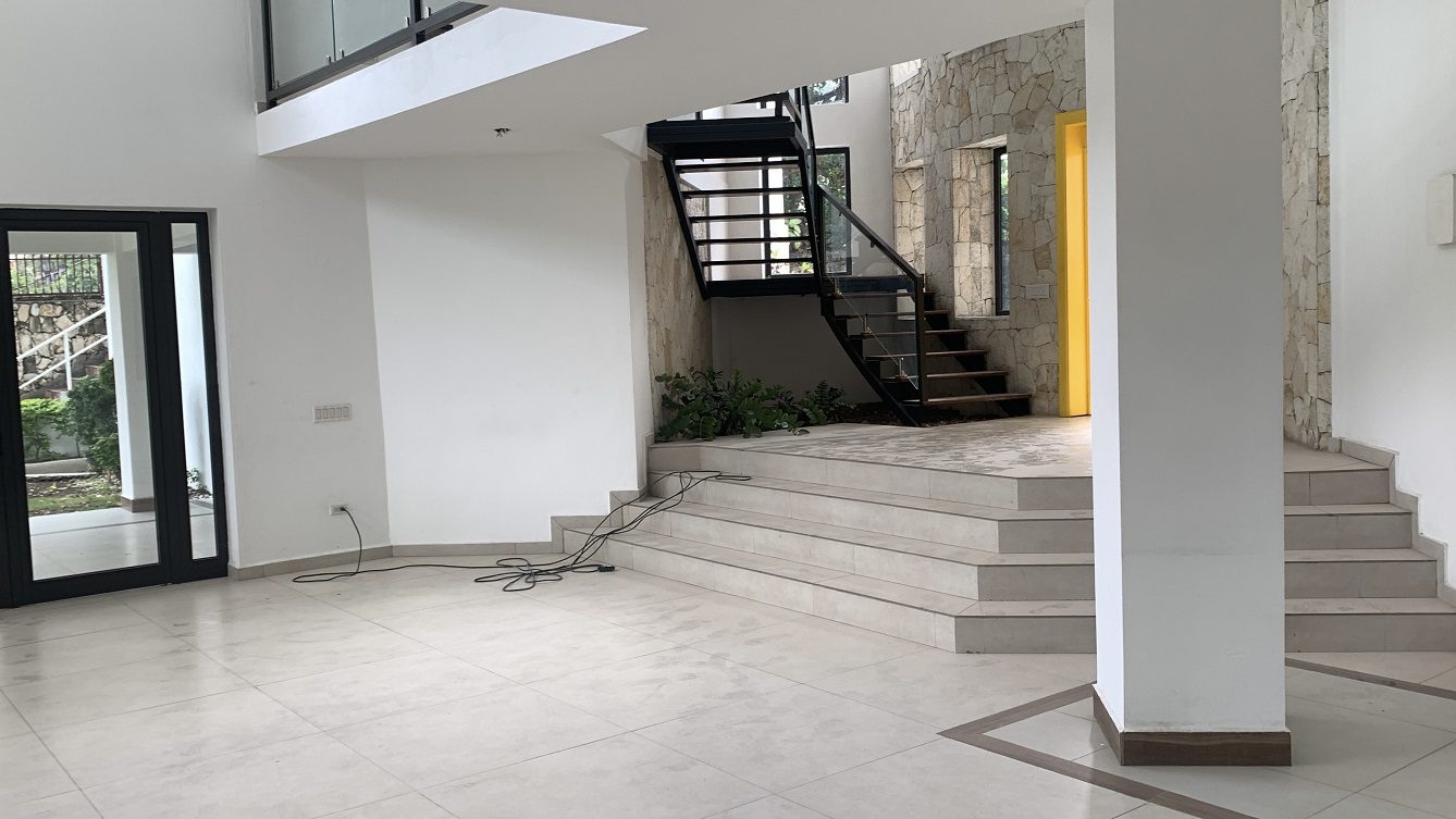 Newly Renovated FURNISHED MEGA LUXURY HOUSE for SALE, Juvenat (Yards from Karibe Hotel), Petion-Ville, Haiti – 4 Spacious Bedrooms, 3 1/2 Baths, Brand New Modern Furniture & Appliances,  Contemporary Island Kitchen, Manicured Backyard, Space for Sparkling Swimming Pool, 24/7 Robust Solar-Powered Electricity, Backup Generator, Security Guards on Rotation, WiFi/Internet, Servant Quarter, 10+ Parking Spaces, Lots of Greenery, Fruit, Vegetable, Tropical Trees, and More…