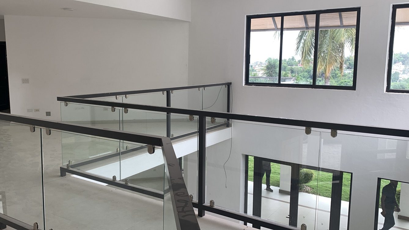 Newly Renovated FURNISHED MEGA LUXURY HOUSE for SALE, Juvenat (Yards from Karibe Hotel), Petion-Ville, Haiti – 4 Spacious Bedrooms, 3 1/2 Baths, Brand New Modern Furniture & Appliances,  Contemporary Island Kitchen, Manicured Backyard, Space for Sparkling Swimming Pool, 24/7 Robust Solar-Powered Electricity, Backup Generator, Security Guards on Rotation, WiFi/Internet, Servant Quarter, 10+ Parking Spaces, Lots of Greenery, Fruit, Vegetable, Tropical Trees, and More…